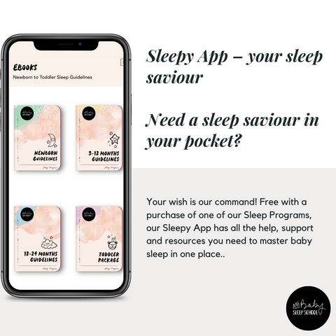 Why was the Baby Sleep School App created?