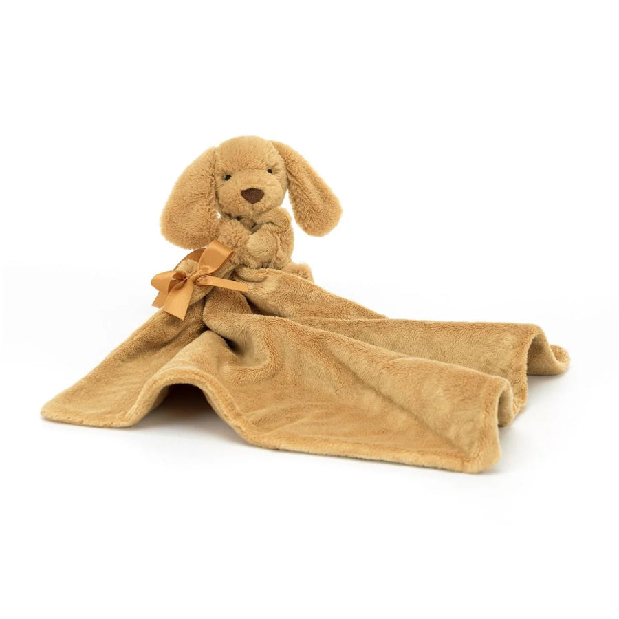 Jellycat - Bashful Puppy Soother - Toffee