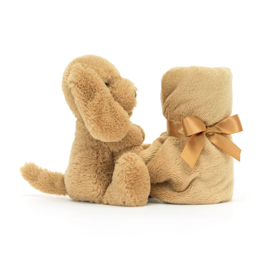 Jellycat - Bashful Puppy Soother - Toffee