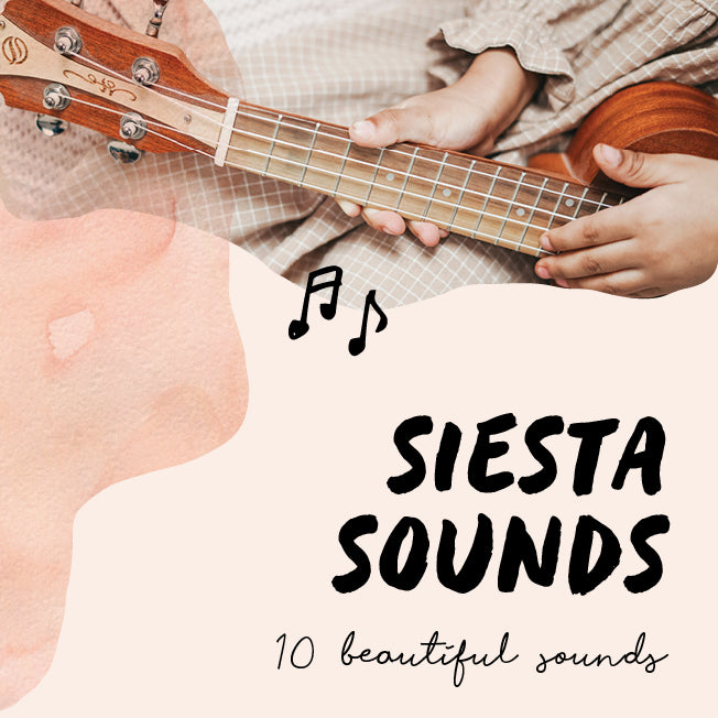 SIESTA SOUNDS- WHITE NOISE AND LULLABY SOUNDS (Instant download)